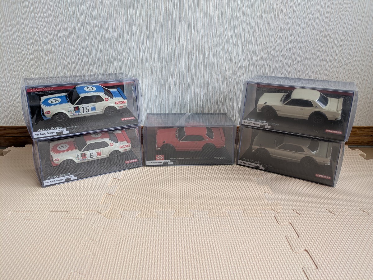  Kyosho Mini-Z MINI-Z авто шкала коллекция Skyline 5 шт. комплект 