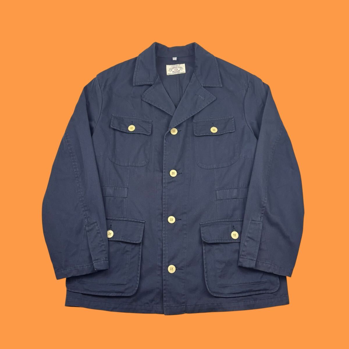 90s Armani Jeans Safari Jacket Coverall 90年代 アルマーニ ジーンズ サファリジャケット カバーオール archive アーカイブ ハンティング