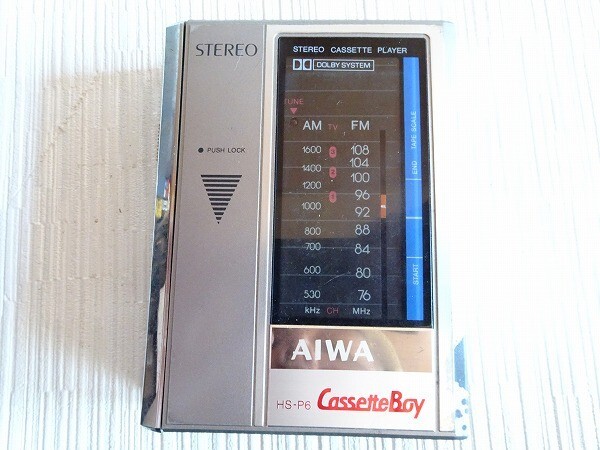 N15 AIWA アイワ HS-P6 Cossette Boy TU-1 STEREO カセットレコーダー 現(xiàn)狀品