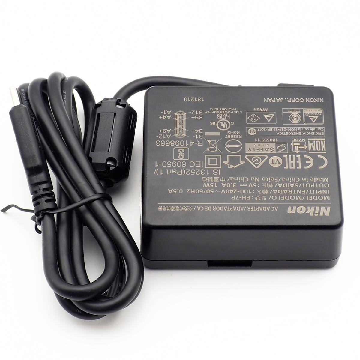 Nikon EH-7P 本體充電ACアダプター for Z9 Z8 Z7II Z7 Z6II Z6 Z5 Zf Z30 Zfc D780 MH-34 EN-EL15b EN-EL-15c ニコン USB-C カメラ內充電！