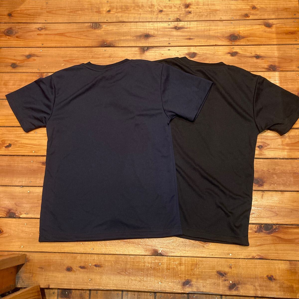 glimmer グリマー　ドライTシャツ　未使用品　Tシャツ 2枚セット SSサイズ　ブラック　ネイビー