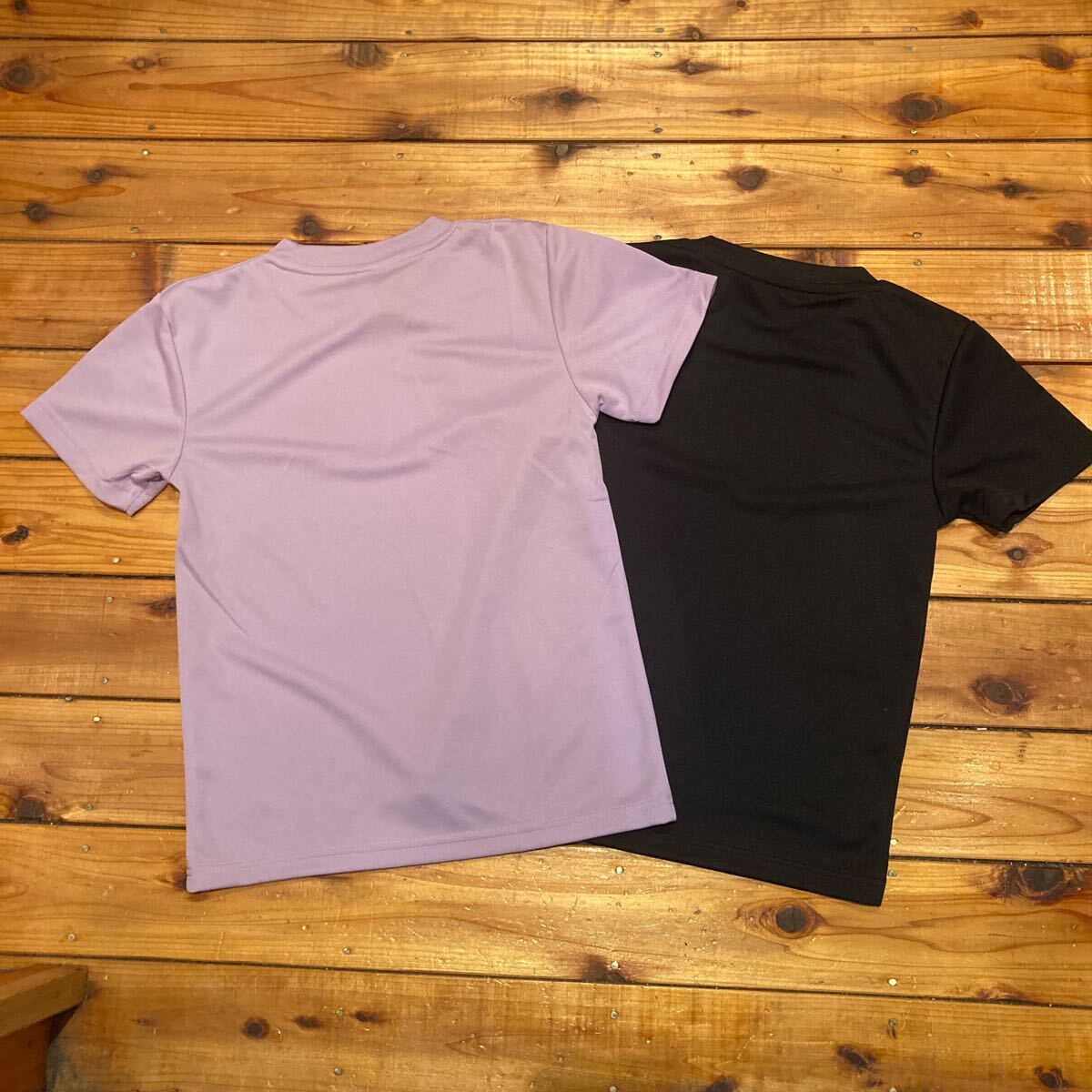 glimmer グリマー ドライTシャツ　未使用品　Tシャツ ブラック　ライトパープル　130 140 子供服