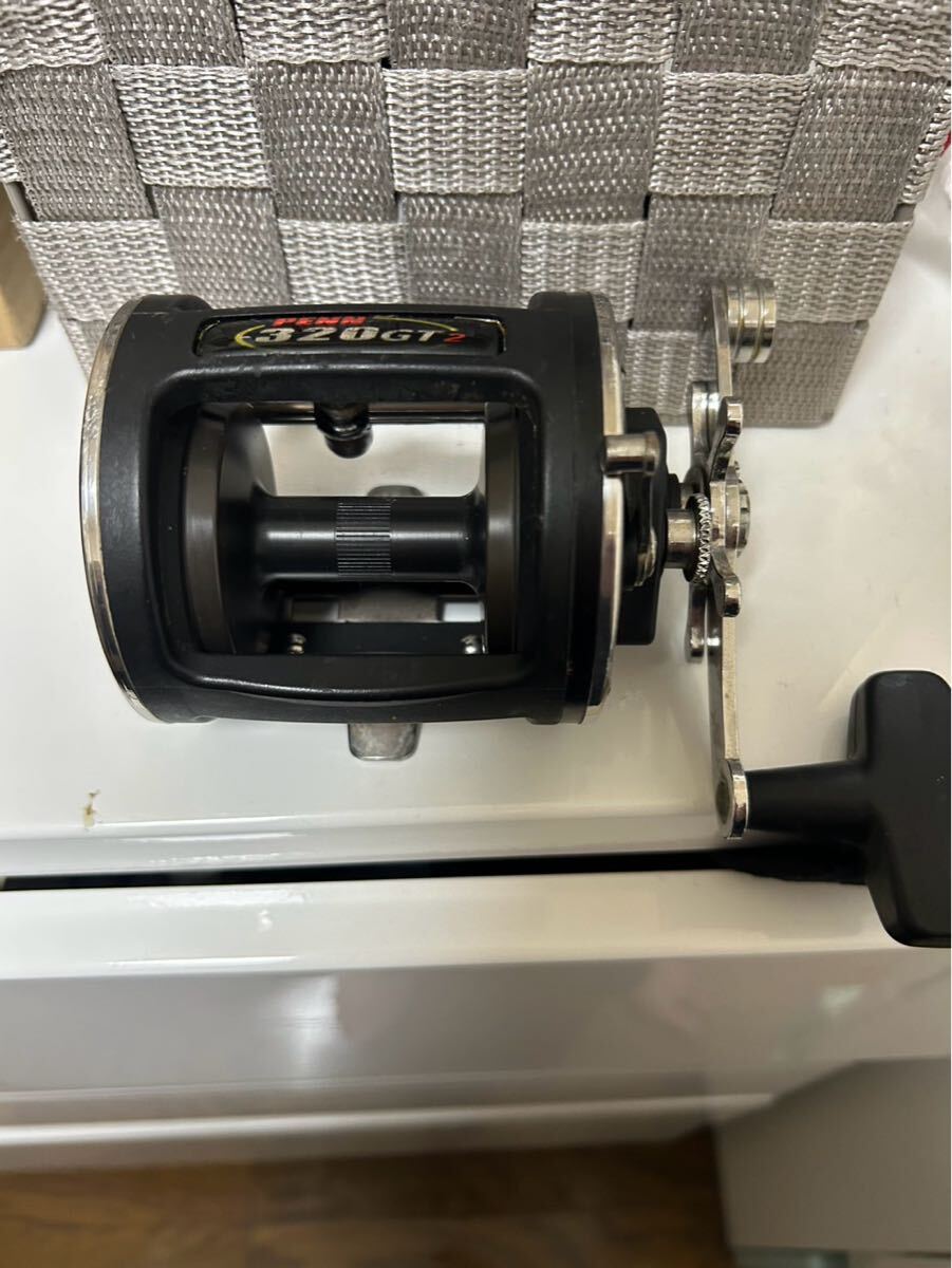  катушка bait reel PENN 320GT2 правый катушка работа товар 1 иен старт 