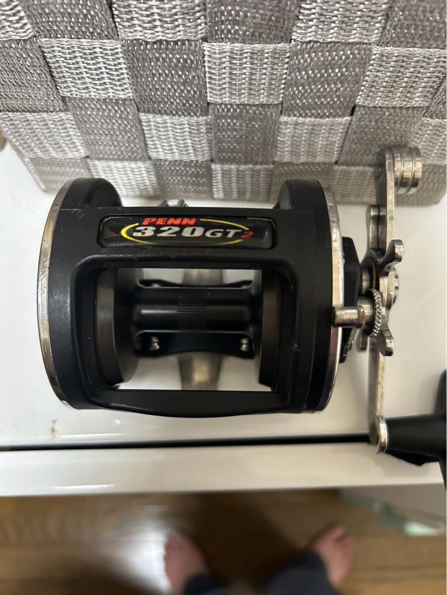  катушка bait reel PENN 320GT2 правый катушка работа товар 1 иен старт 