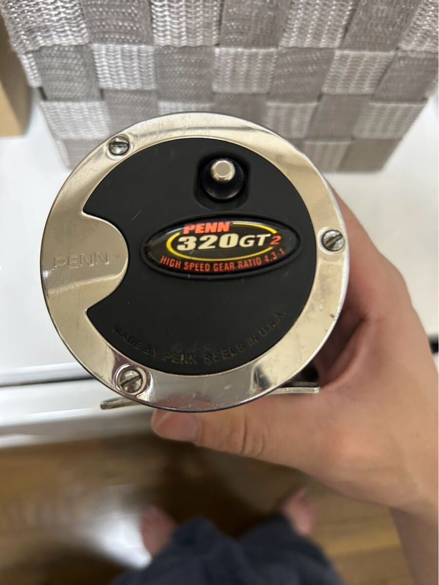  катушка bait reel PENN 320GT2 правый катушка работа товар 1 иен старт 