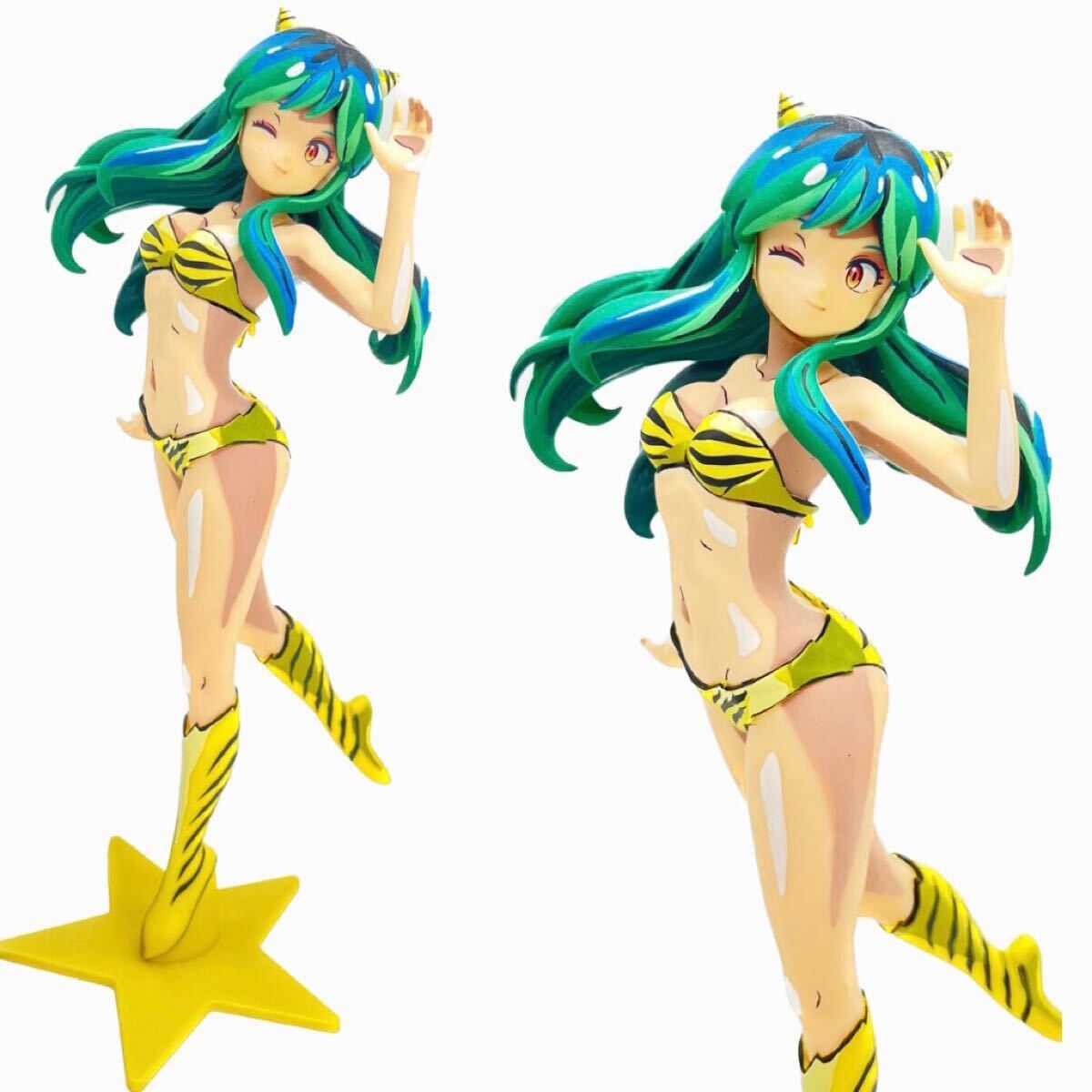 うる星やつら ラム フィギュア リペイント 二次元彩色 うる星やつら ラム 二次元彩色リペイントフィギュア ラムちゃん