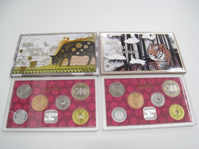 【信頼】 ☆1円スタート 2022 2021年 貨幣セット Set Coin Japan 日本硬貨 コレクション