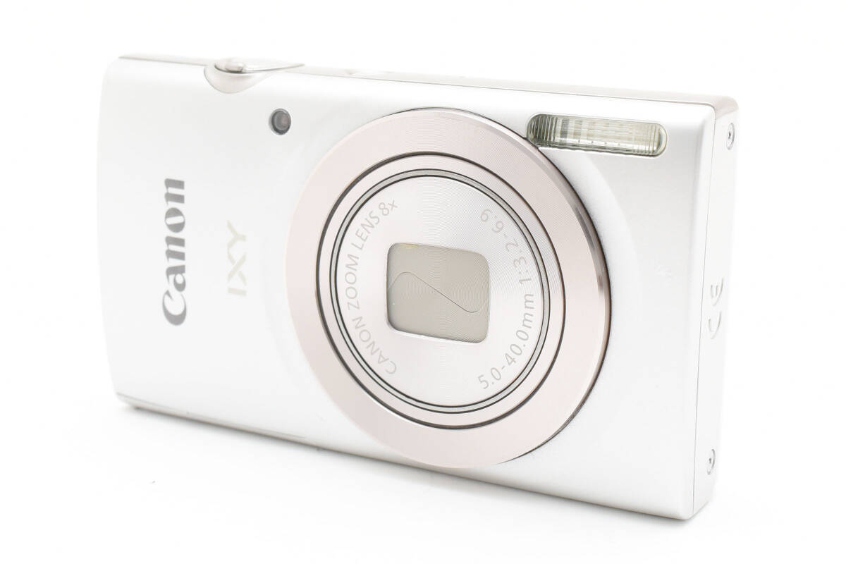 Canon IXY180 コンパクトデジタルカメラ シルバー キヤノン 495