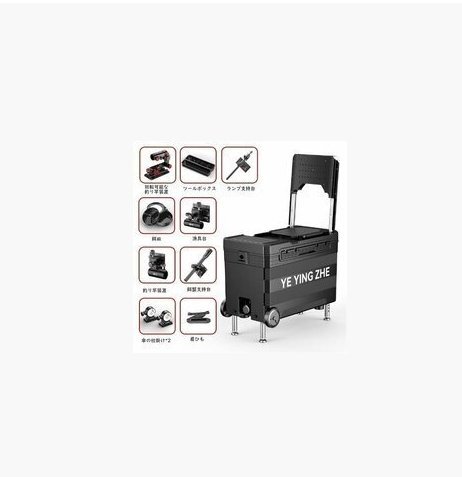  рыбалка для cooler-box многофункциональный 32L сиденье .. крепкий мускл корпус водонепроницаемый руль с роликами рыболовные снасти оборудование место хранения рыбалка термос ножек высота регулировка возможно вентиль имеется 