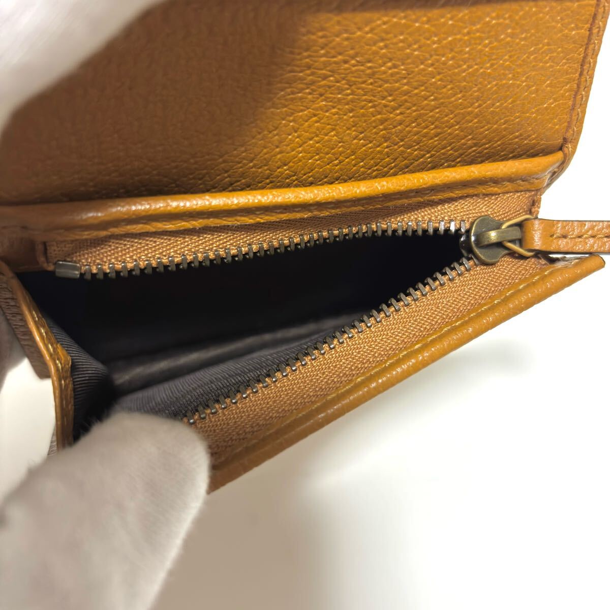 【227】ほぼ新品 GUCCI×Disney グッチ×ディズニー ミッキーマウス 折り財布 ウォレット サイフ GGスプリーム PVC GG柄 メンズ レディース_画像8