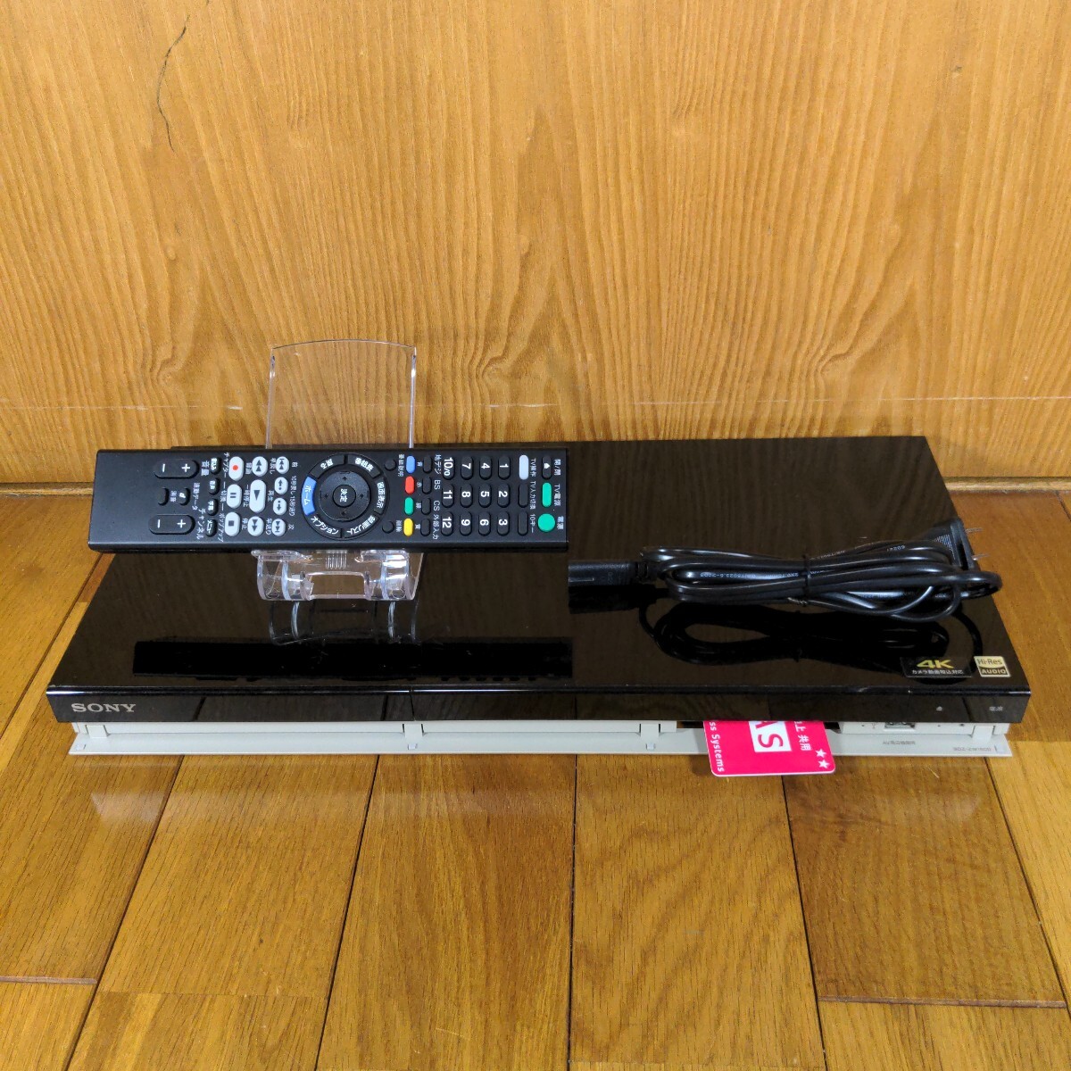 SONY　BDZ-ZW1500　ブルーレイレコーダー　HDD 1TB　2番組同時録畫　動作品 リモコン　b-casカード　電源コード 2133