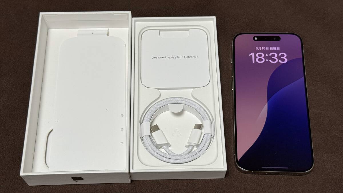 Apple - 美品】 iPhone 15 Pro ナチュラルタニウム 128GB SIMフリー Apple iPhone 15 Pro 128GB SIMフリー [ナチュラルチタニウム