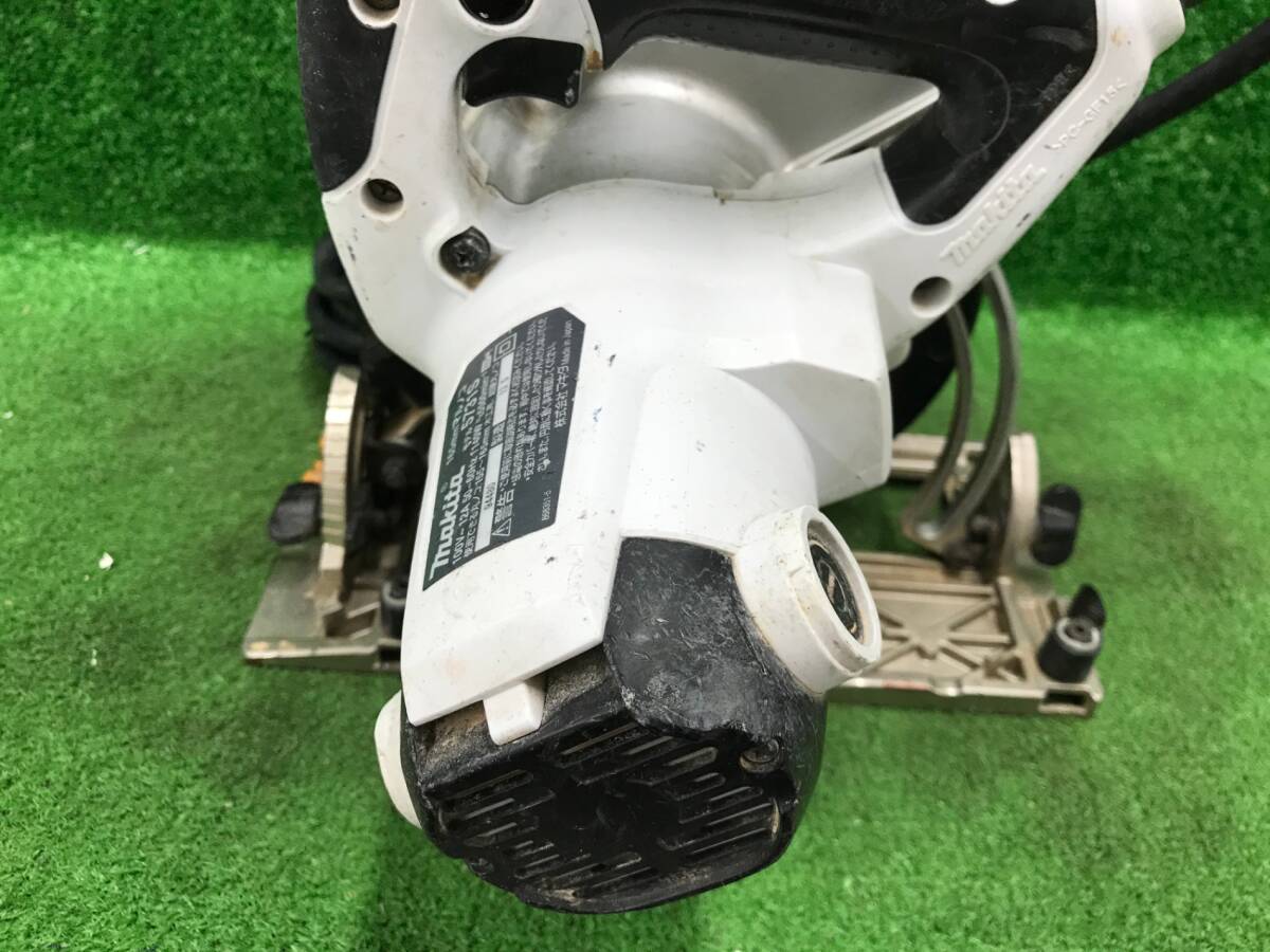 【中古品】★makita(マキタ) 165mm電気マルノコ アルミベース 白 5731SW　/ITX61HLZ4KDK
