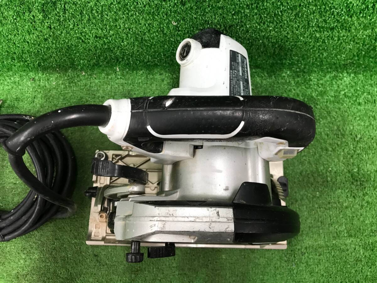 【中古品】★makita(マキタ) 165mm電気マルノコ アルミベース 白 5731SW　/ITX61HLZ4KDK