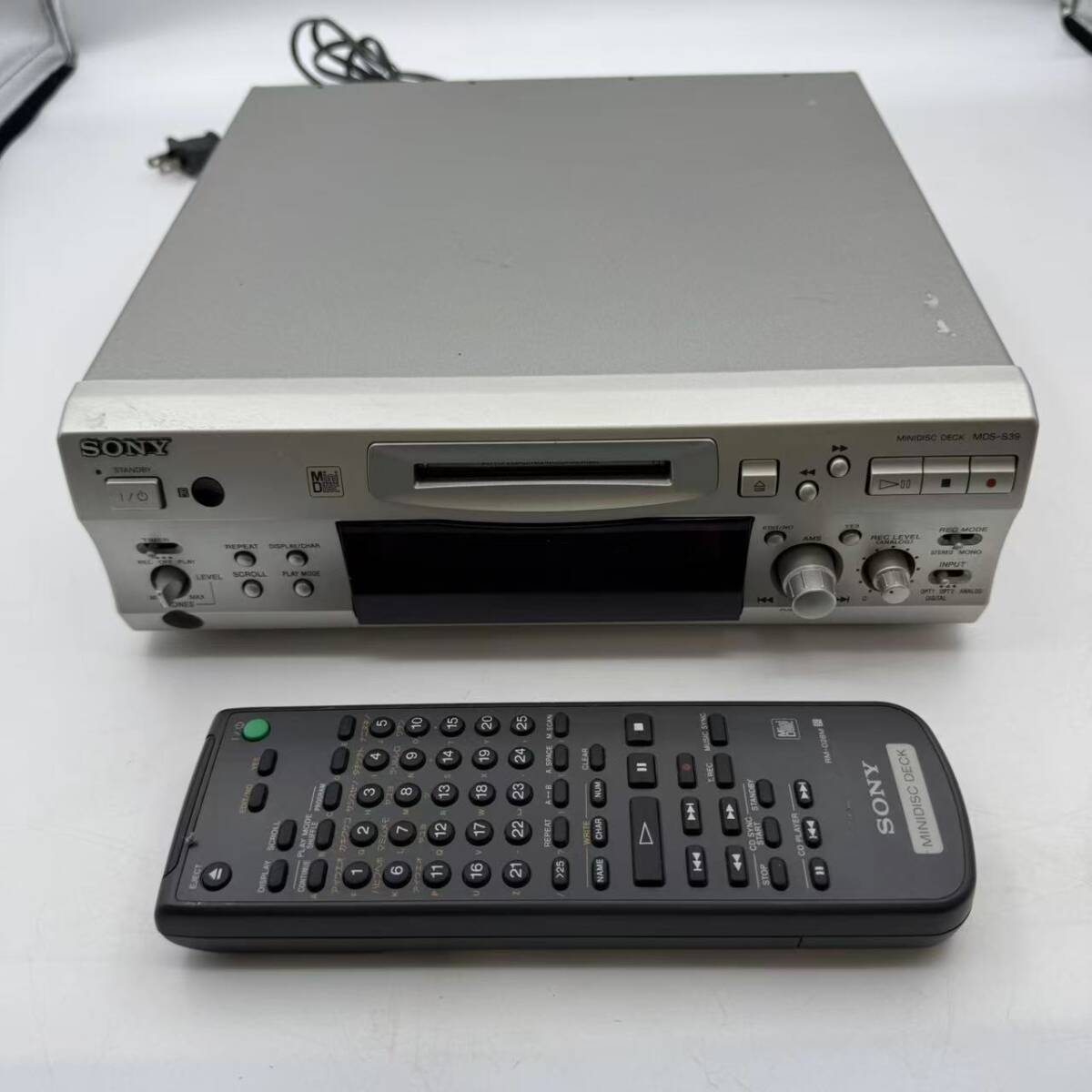 SONY Sony MD панель MD плеер MD магнитофон MDS-S39 с дистанционным пультом 
