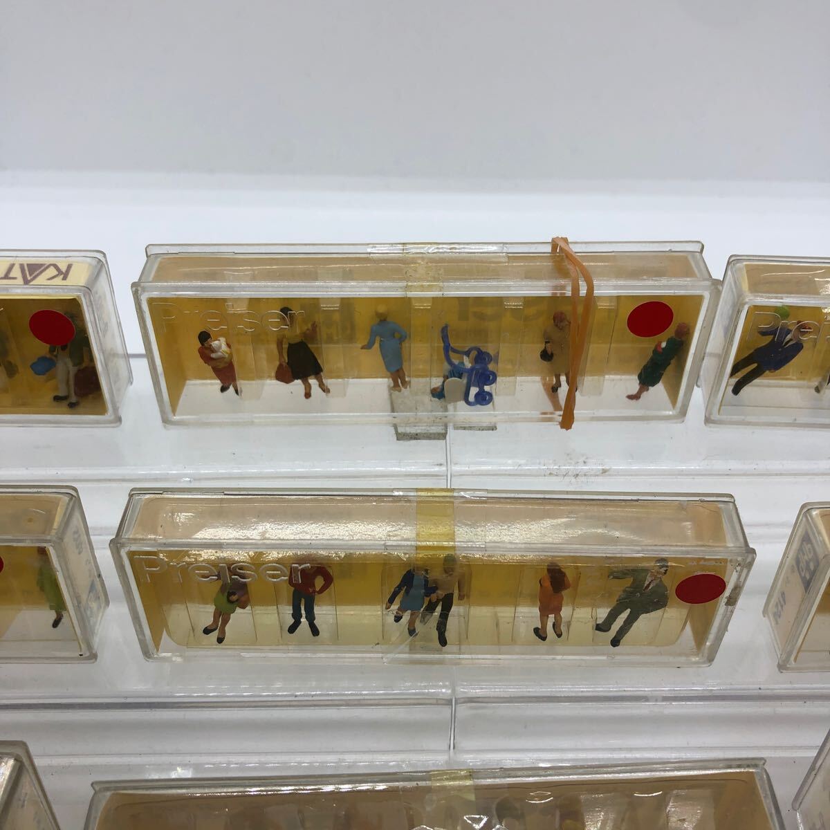 ② 11個 まとめて まとめ プライザー Preiser 塗装済完成品 HO(1