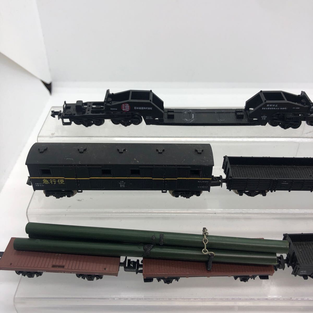 ① Nゲージ 貨車 貨物列車 大量 まとめ まとめて ジャンク 1円?