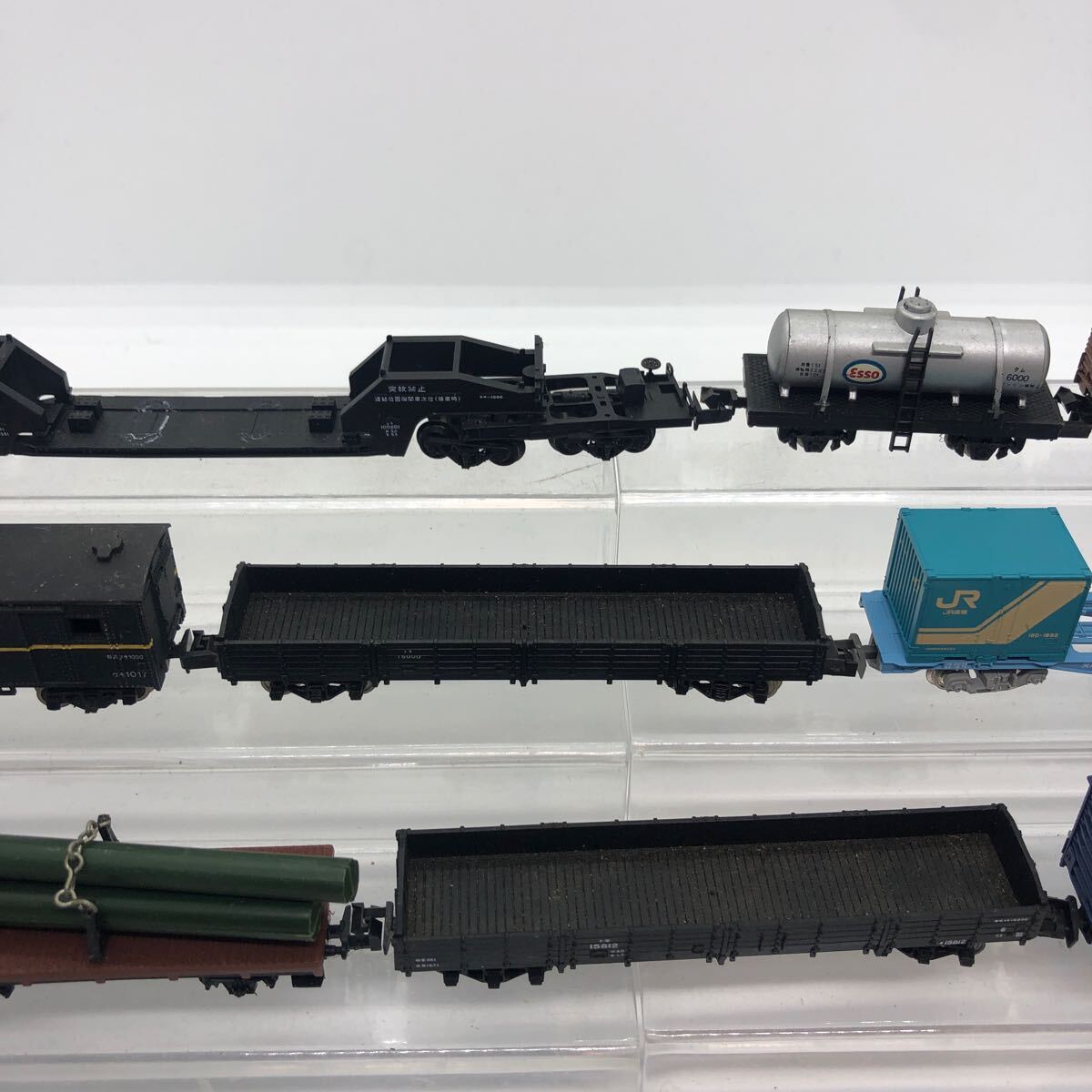 ① Nゲージ 貨車 貨物列車 大量 まとめ まとめて ジャンク 1円?