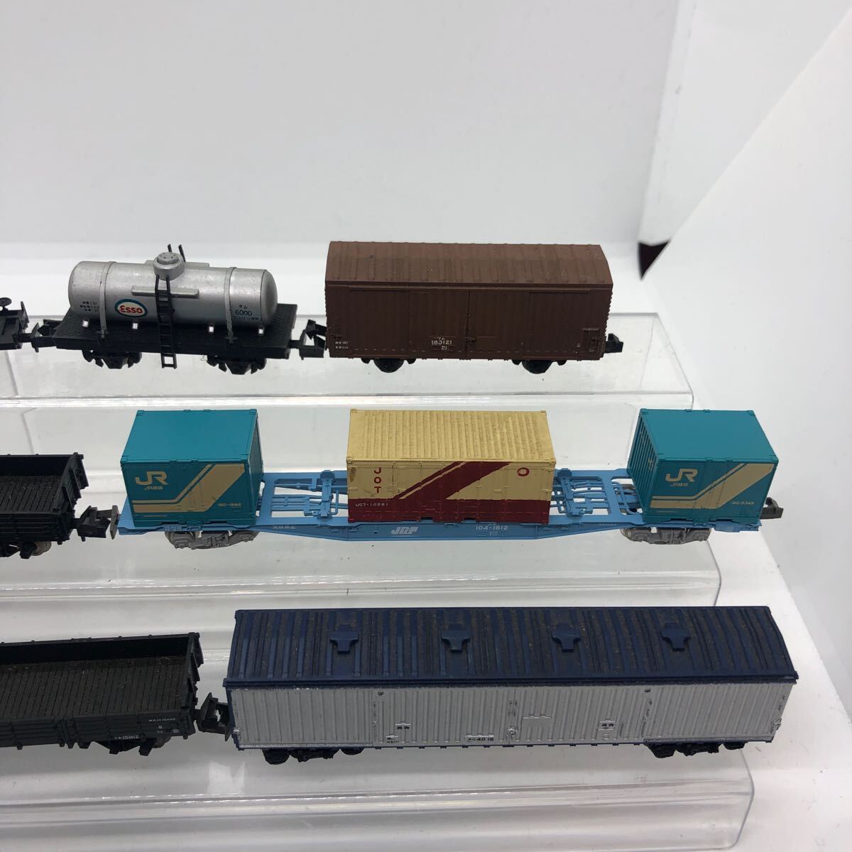 ① Nゲージ 貨車 貨物列車 大量 まとめ まとめて ジャンク 1円?