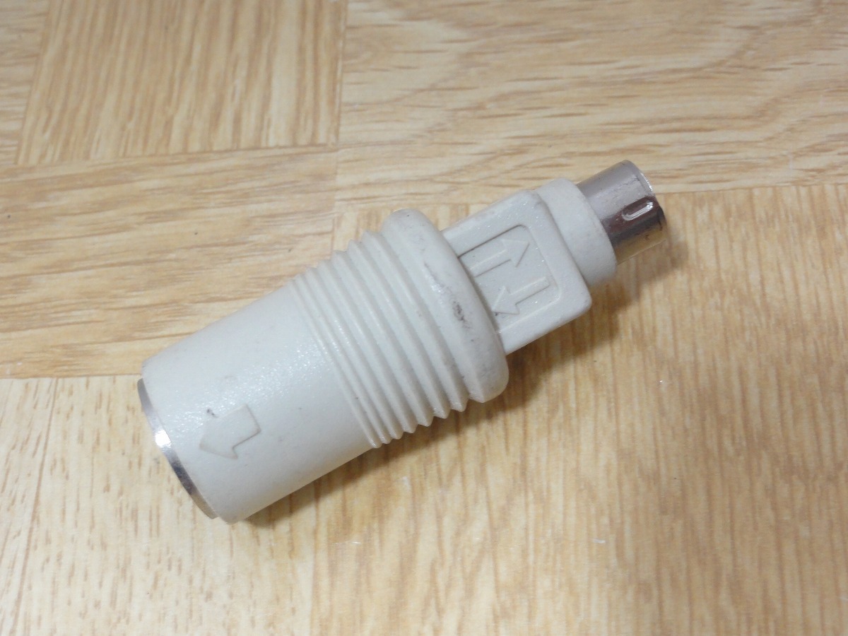 ★NB PS/2規(guī)格 キーボードをAT規(guī)格PCに変換するコネクタ その2 送料140円 