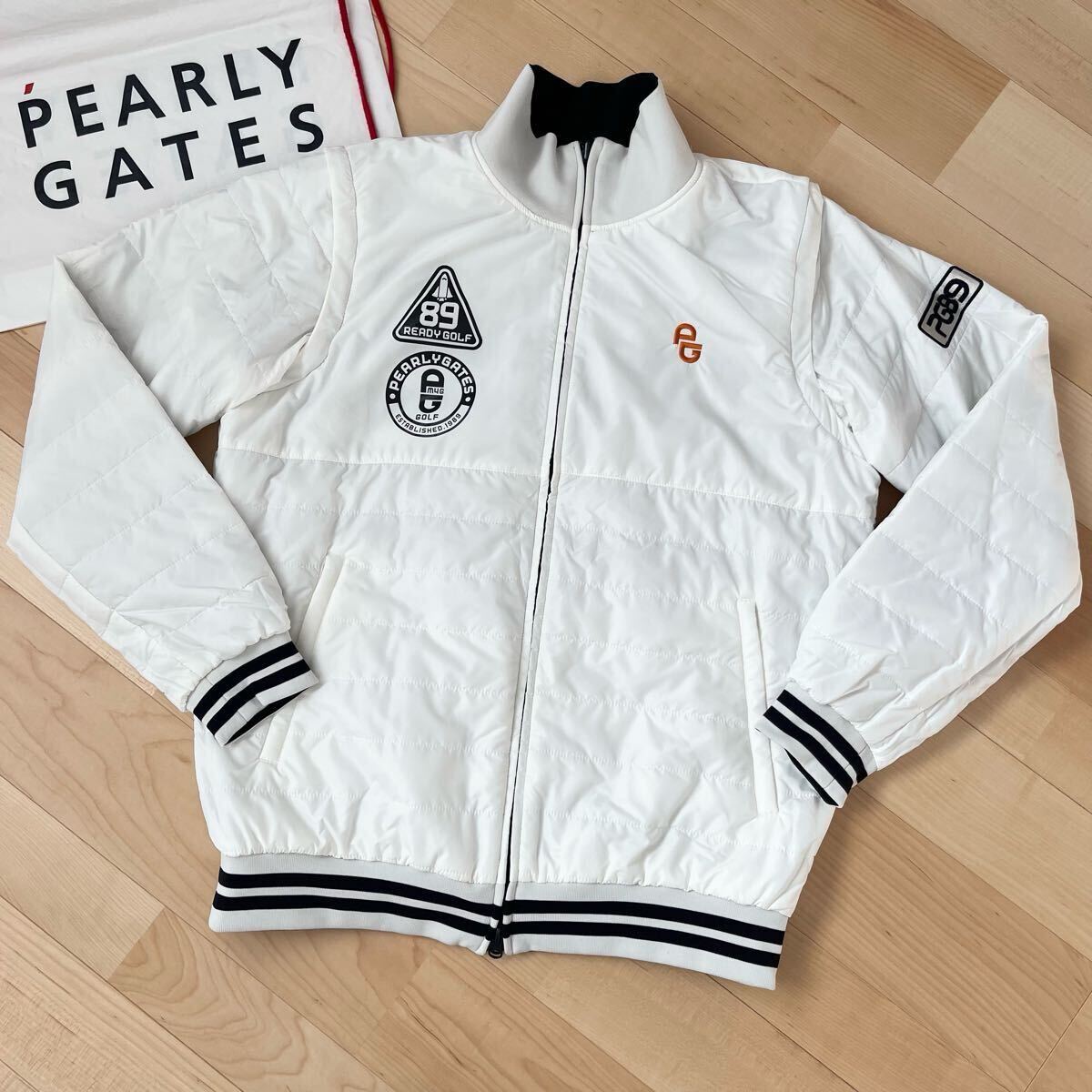 ★パーリーゲイツ ボーダー柄 4WAY リバーシブルジャケット ベスト メンズ ★送料無料 正規品_画像5