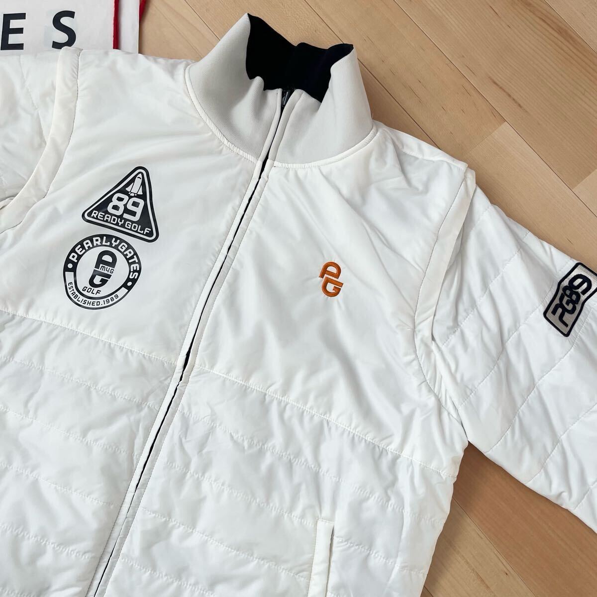 ★パーリーゲイツ ボーダー柄 4WAY リバーシブルジャケット ベスト メンズ ★送料無料 正規品_画像6