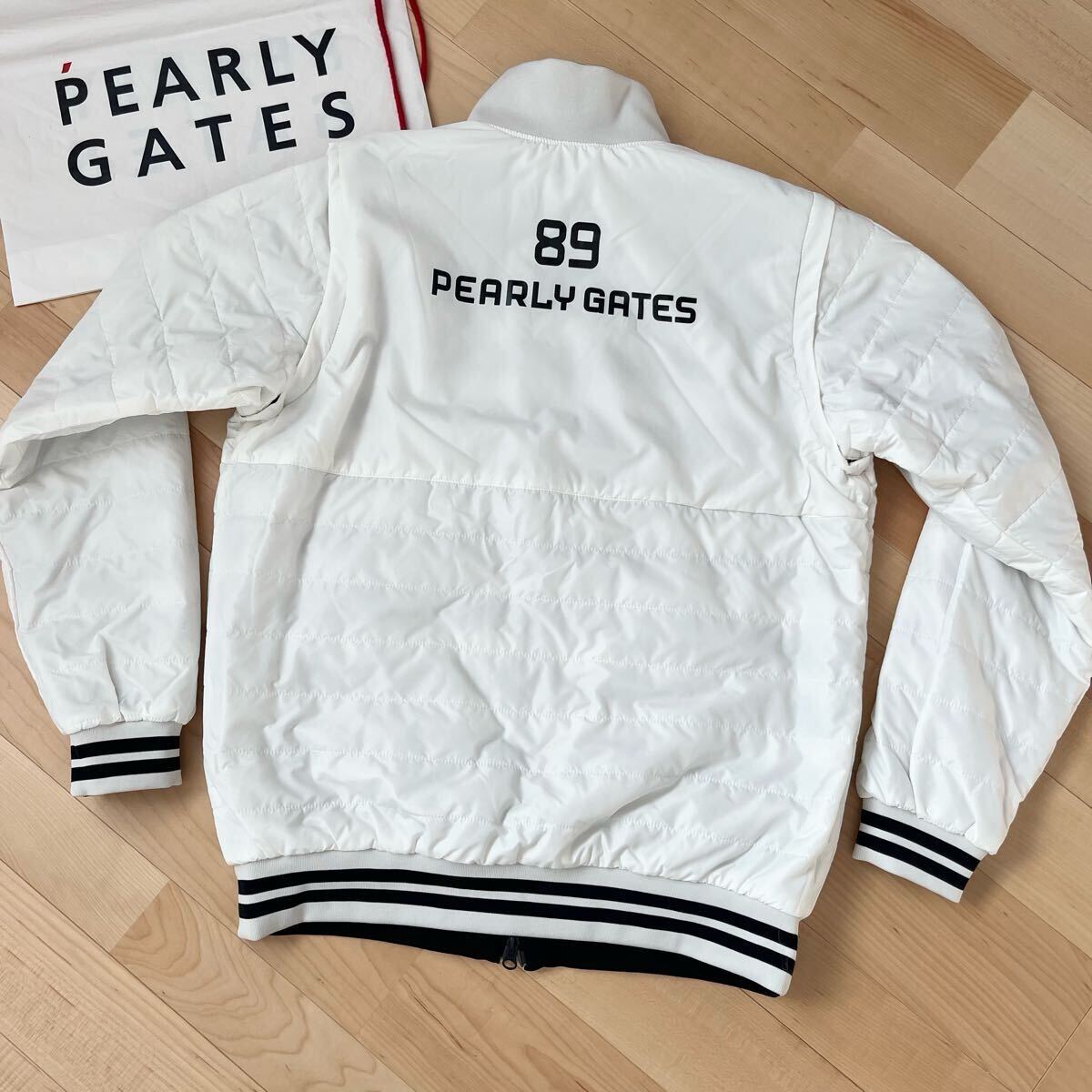 ★パーリーゲイツ ボーダー柄 4WAY リバーシブルジャケット ベスト メンズ ★送料無料 正規品_画像7