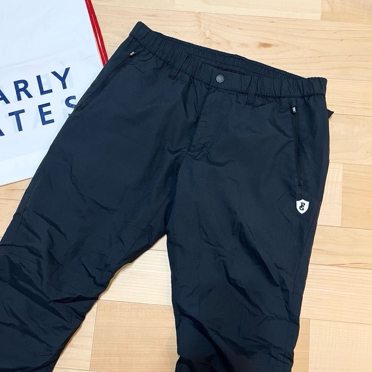 ★美品 パーリーゲイツ サーモトロン 裏地つきストレッチパンツ ジョガーパンツ メンズ ★送料無料 正規品_画像2
