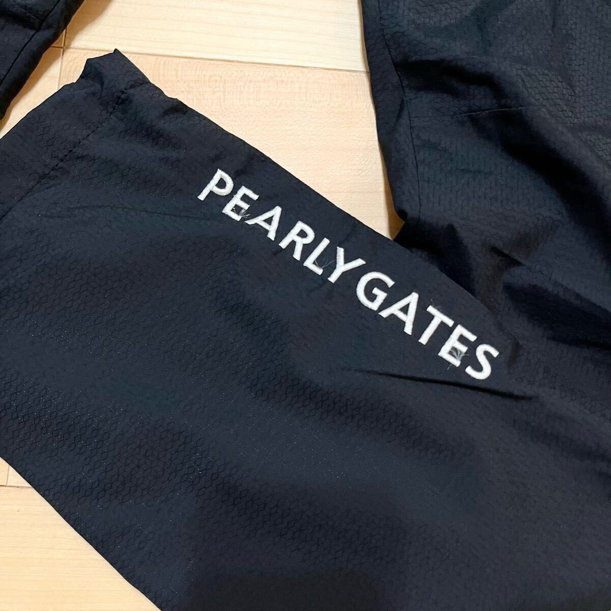 ★美品 パーリーゲイツ サーモトロン 裏地つきストレッチパンツ ジョガーパンツ メンズ ★送料無料 正規品_画像3