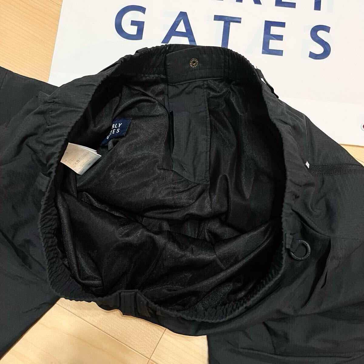 ★美品 パーリーゲイツ サーモトロン 裏地つきストレッチパンツ ジョガーパンツ メンズ ★送料無料 正規品_画像8