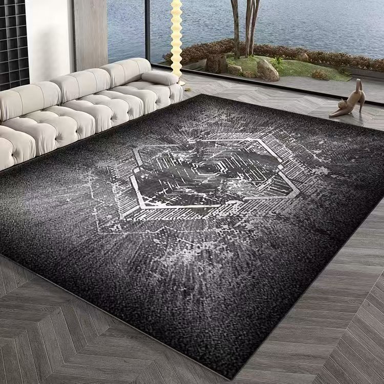 新入荷 絨毯 高密度ノット 玄関マット ラグ/マット カーペット ウィルトン 滑り止め付 160×230cm カーペット一般