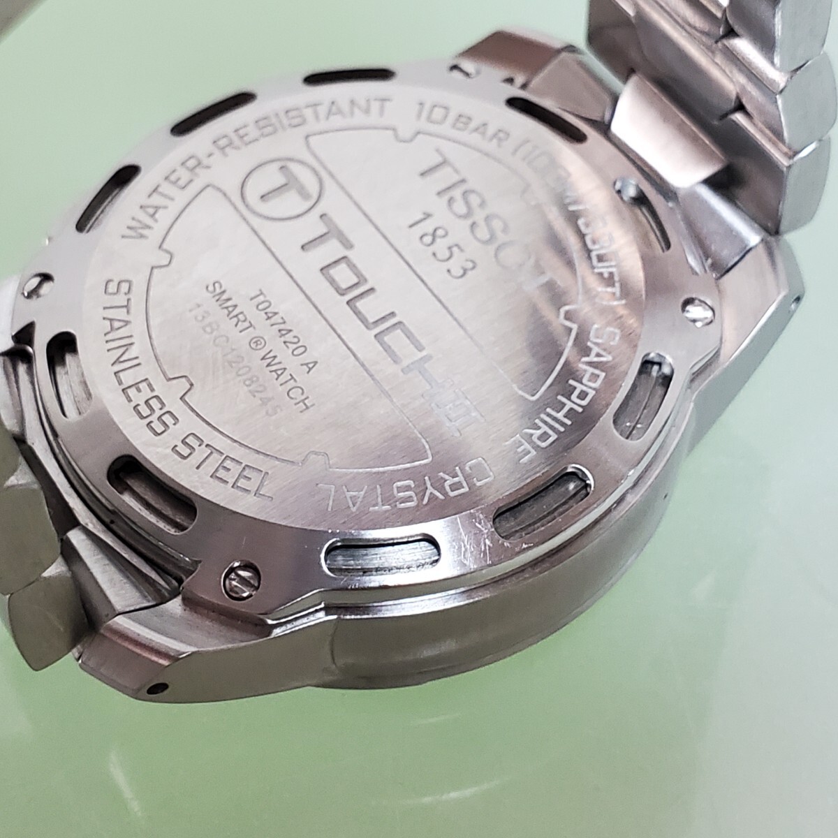 TISSOT ティソ 腕時(shí)計(jì) T-TOUCH 電池交換済み アナログ デジタル デジアナ 時(shí)計(jì) 通電確認(rèn)済み シルバー