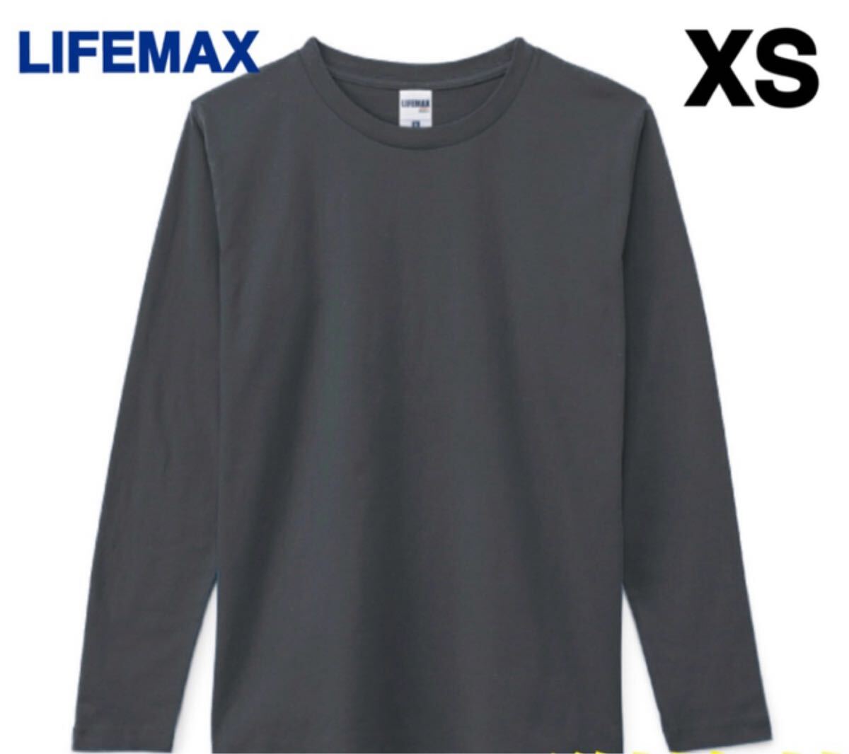 [ новый товар ]LIFEMAX футболка с длинным рукавом длинный затонированный XS