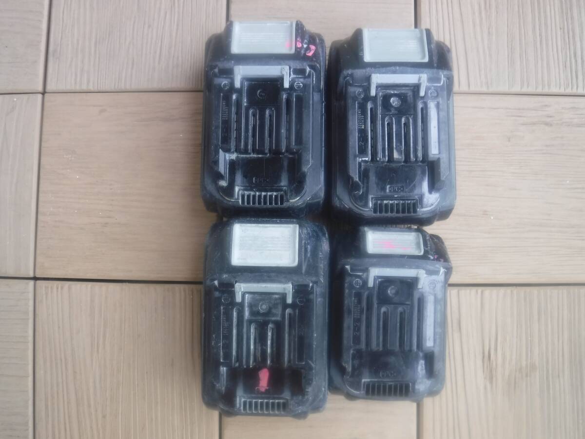  Makita Makita lithium ион батарея BL4040(3 шт ),BL4025(1 шт ) [ Junk ]