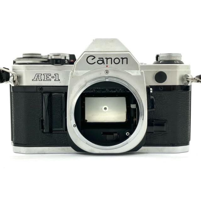 仙3 Canon AE-1 一眼レフフィルムカメラ キャノン 一眼レフ シルバーボディ / FD 50mm 1:1.8 レンズ (2)