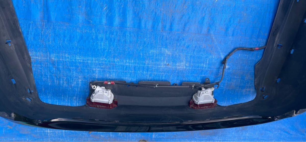  Crown GRS200 задний бампер 202 чёрный с тюнингом .