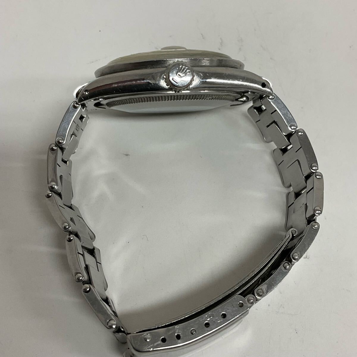 代EB152-60◆ ROLEX ロレックス オイスターパーペチュアル Ref 1501 シルバー デイト 自動巻き 腕時計【稼働?現(xiàn)狀品】