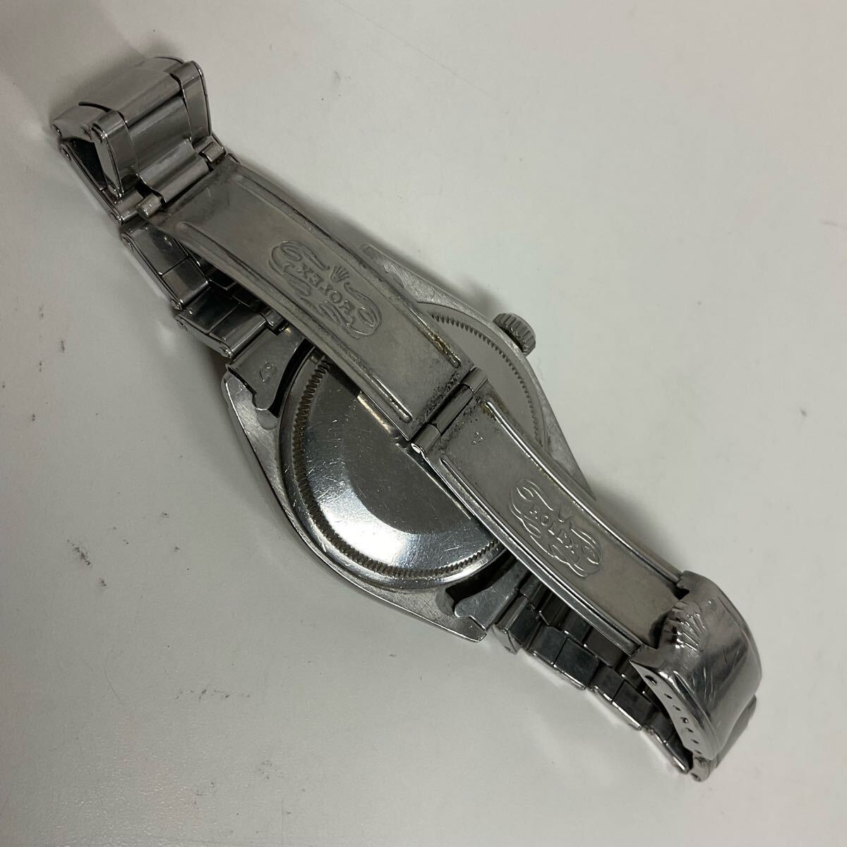 代EB152-60◆ ROLEX ロレックス オイスターパーペチュアル Ref 1501 シルバー デイト 自動巻き 腕時計【稼働?現(xiàn)狀品】