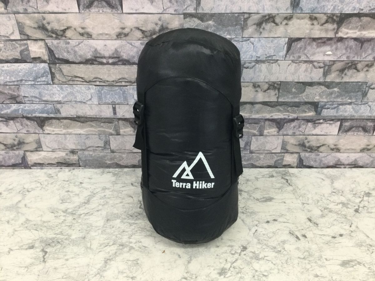 定番のお歳暮&冬ギフトの商品をすべ Hiker Terra ○営TN079-100 寝袋 サイズサイズ(使用 色ブラック アウトドア寝具