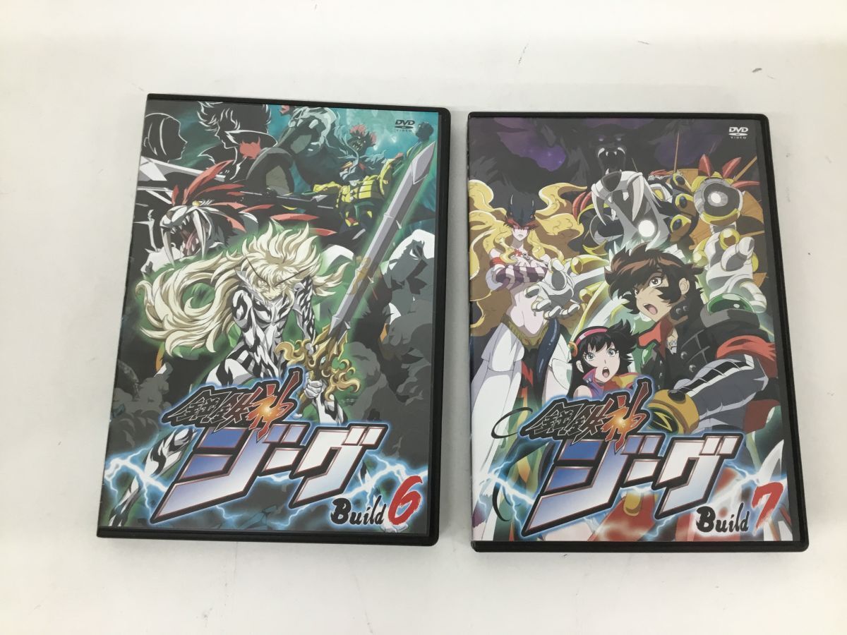 ●代TMK228-60【DVD全巻セット】鋼鉄神ジーグ Build ポニーキャニオン DVD 全7巻 /a