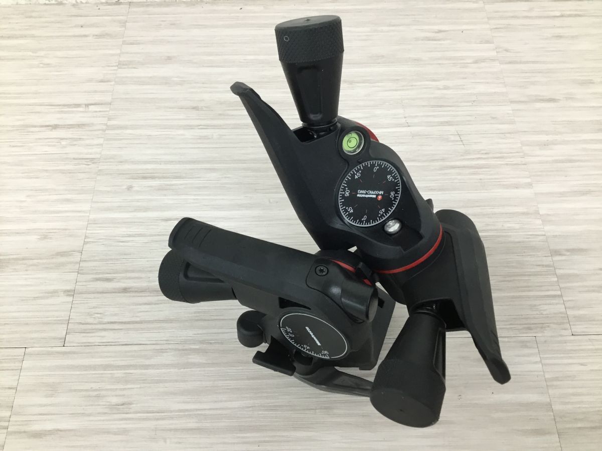 ●代MC438-80 Manfrotto マンフロット 3ウェイ云臺(tái) XPROギア3WAY云臺(tái) MHXPRO-3WG カメラ周辺アクセサリー /a