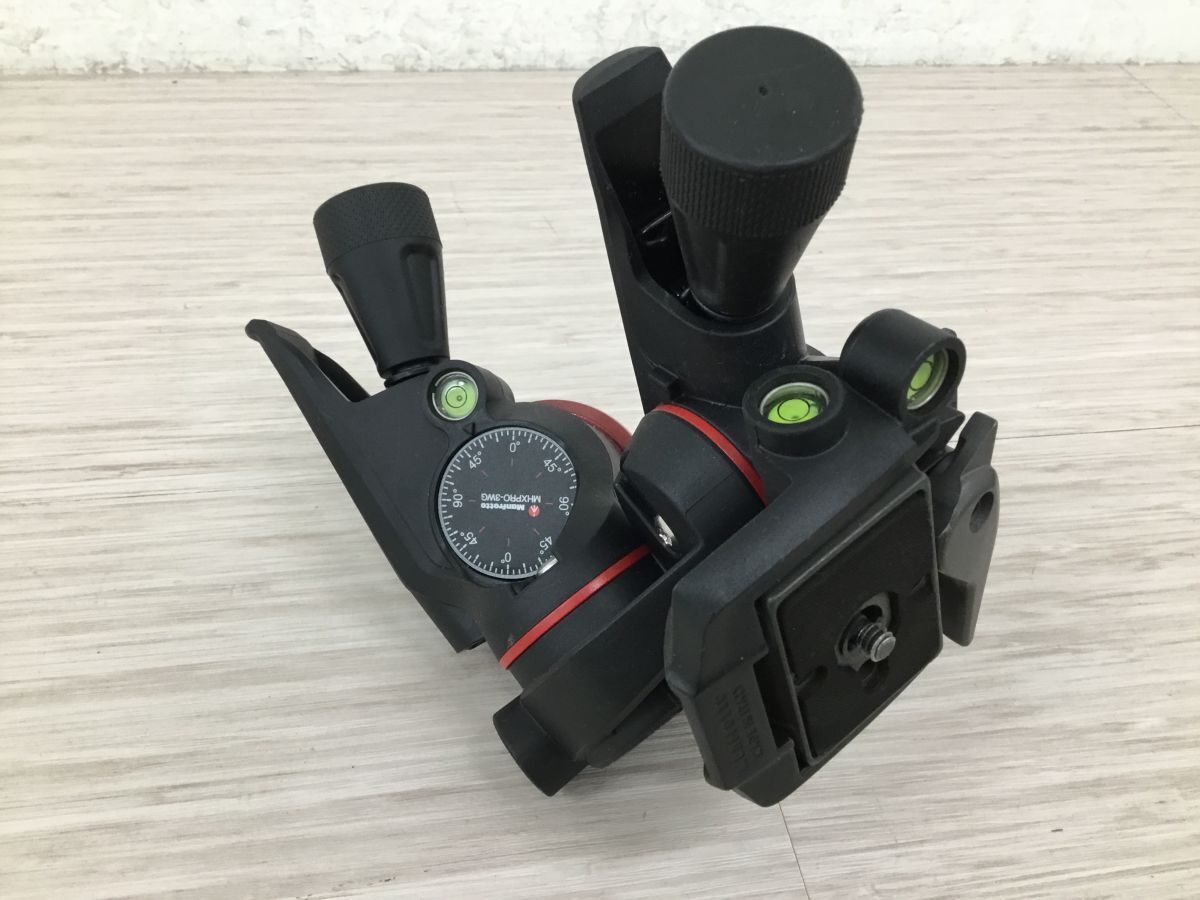 ●代MC438-80 Manfrotto マンフロット 3ウェイ云臺(tái) XPROギア3WAY云臺(tái) MHXPRO-3WG カメラ周辺アクセサリー /a