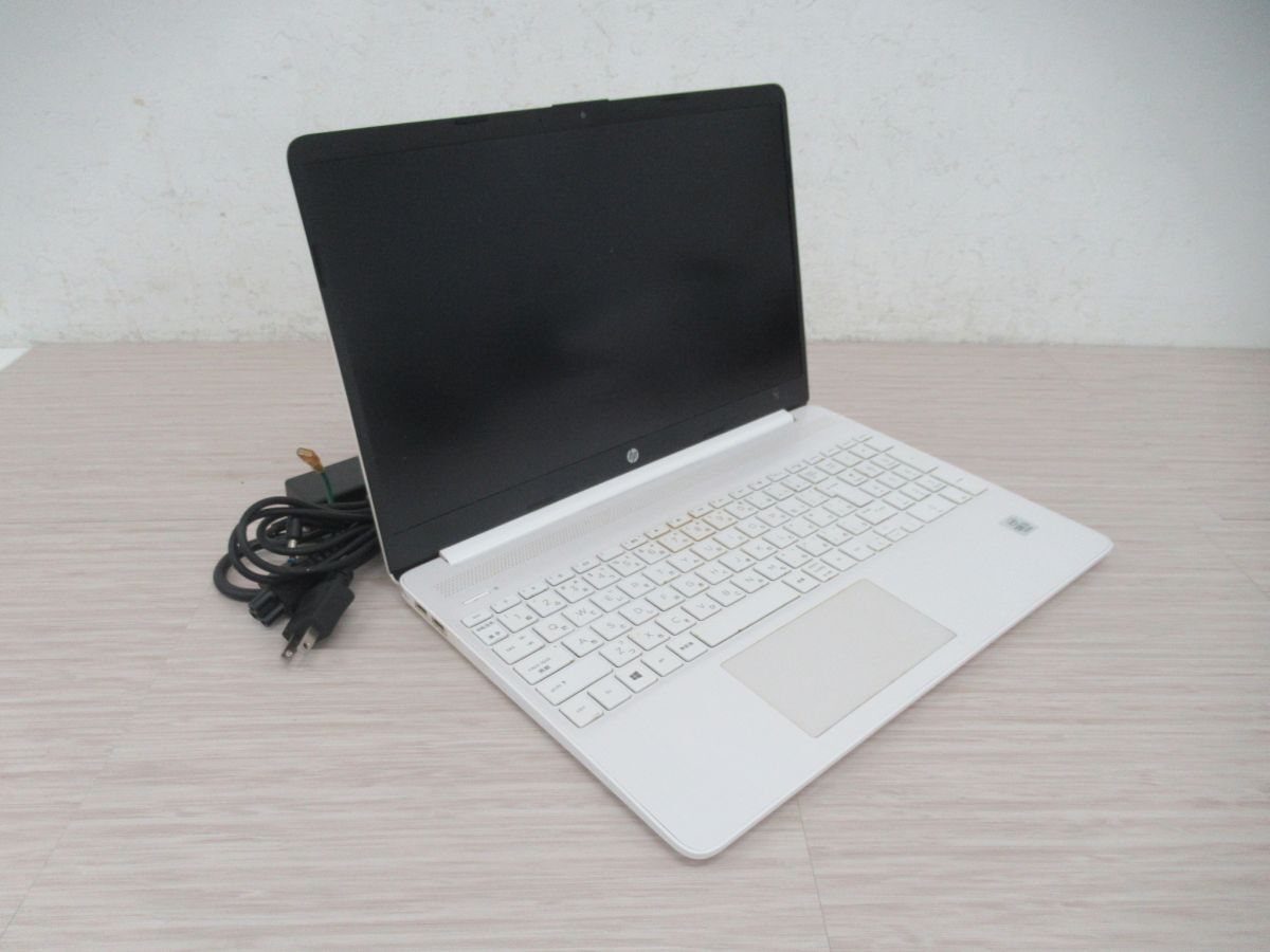 ●営IS968-80【稼働品?初期化済】HP ヒューレットパッカード ノートPC 15s-fq1066TU / Win11 Core i5-1035G1 1GHz メモリ8GB SSD500GB /m