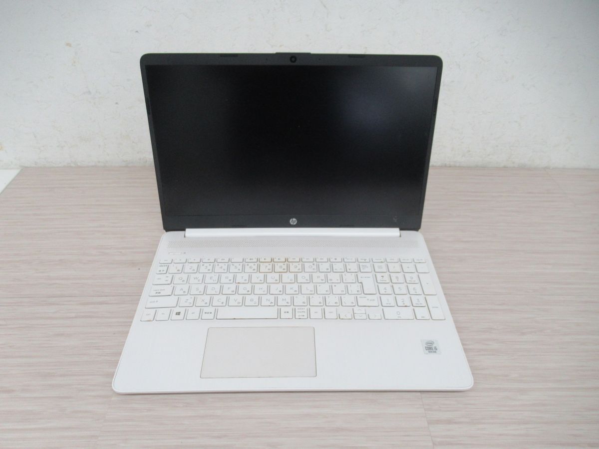 ●営IS968-80【稼働品?初期化済】HP ヒューレットパッカード ノートPC 15s-fq1066TU / Win11 Core i5-1035G1 1GHz メモリ8GB SSD500GB /m