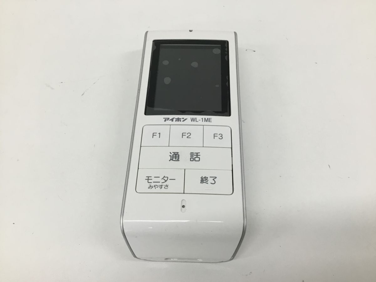 ●代TMK428-60【通電確認(rèn)済】ワイヤレス テレビドアホン アイホン WL-11ME モニタ－付ワイヤレス親機(jī) 1個(gè) 元箱付き /a