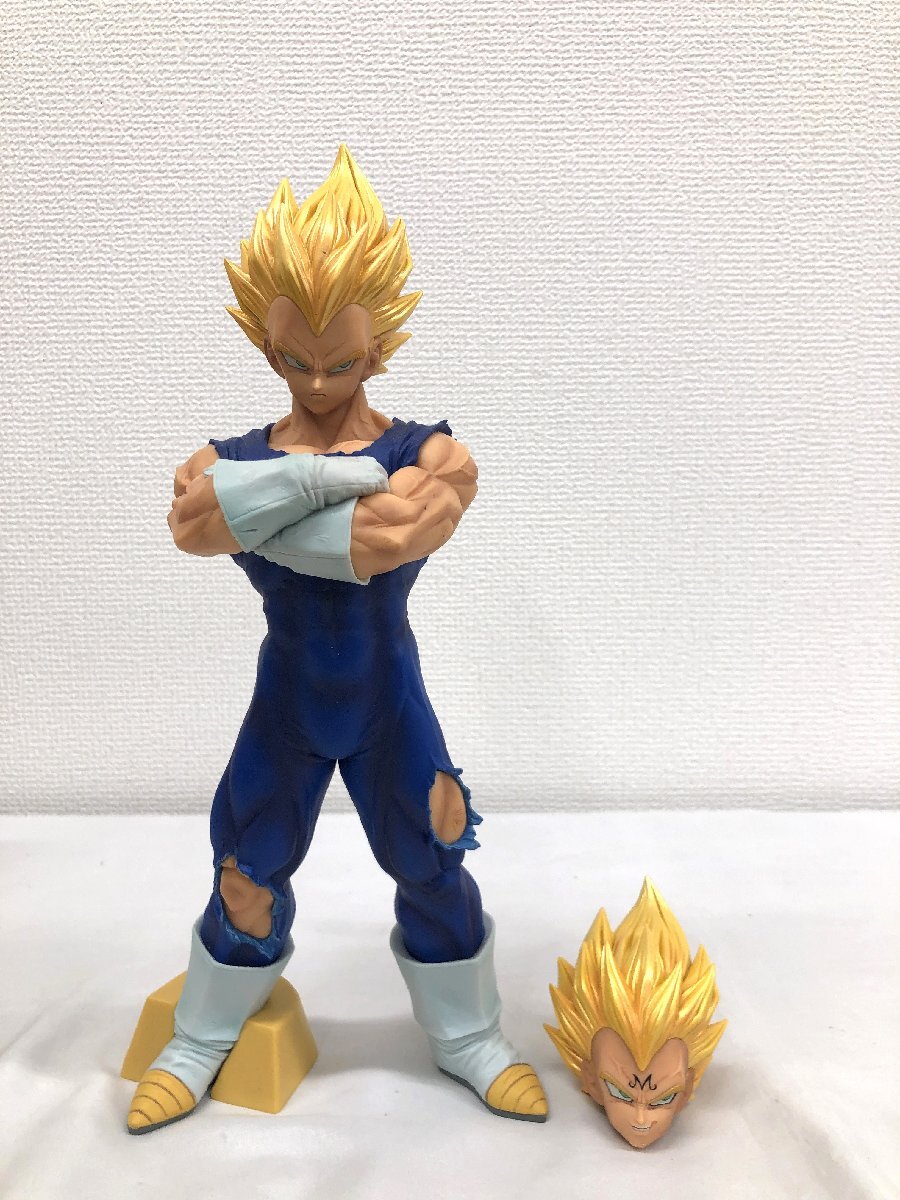 ドラゴンボールZ　GrandistaーReslution of Soldiers　ベジータ　フィギュア　著せ替え顔パーツ付き　062302　※佐川急便にて発送