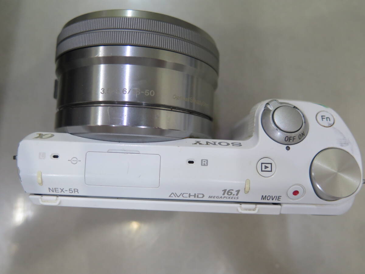 Sony ソニー NEX-5R ホワイトボディ デジタルミラーレス一眼カメラ 