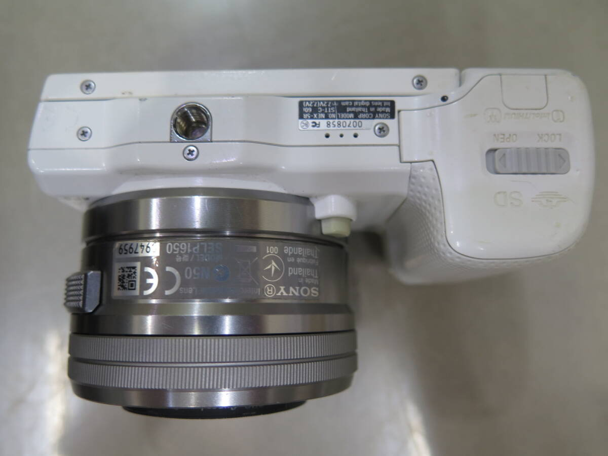 Sony ソニー NEX-5R ホワイトボディ デジタルミラーレス一眼カメラ 