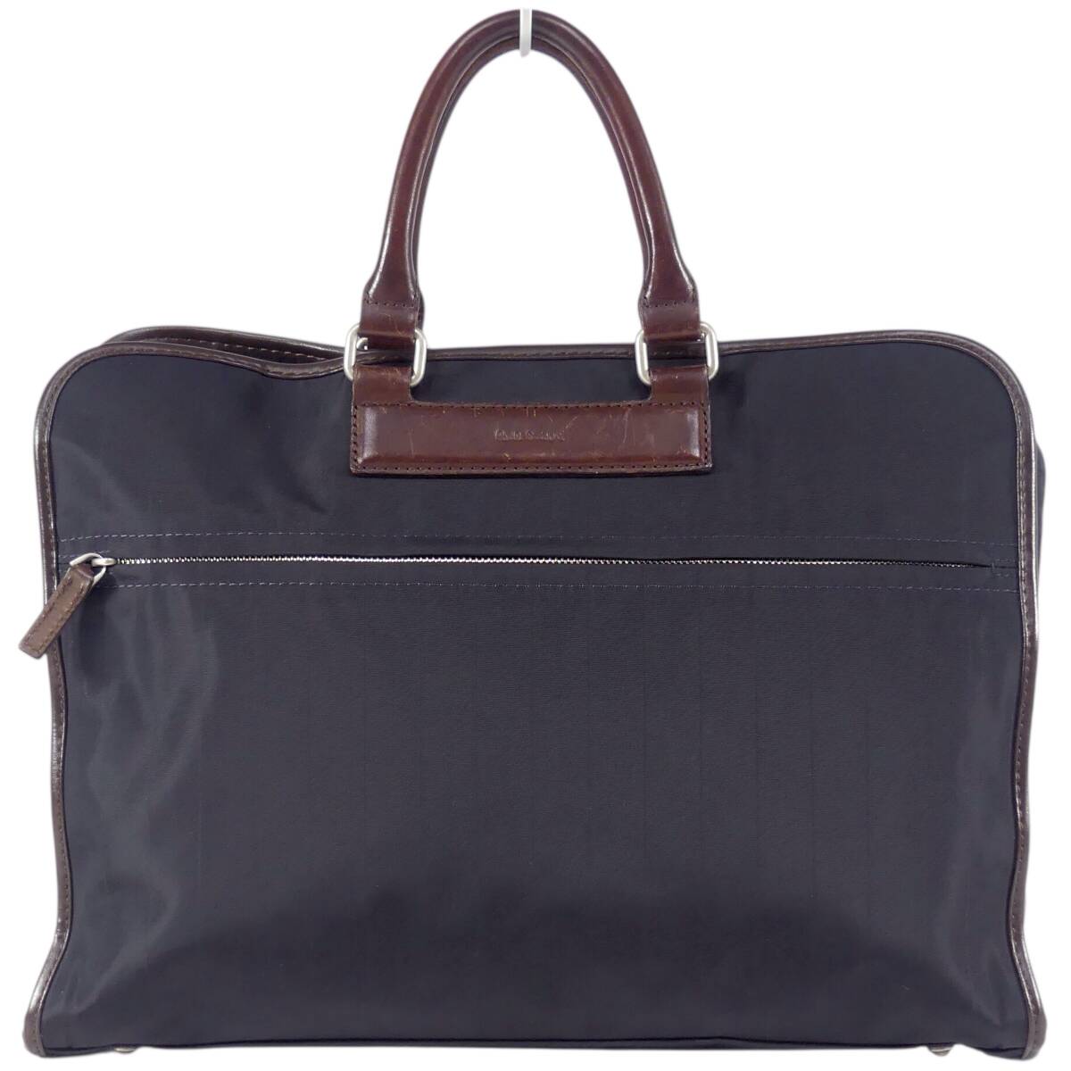 即決★Paul Smith★レザーコンビ ビジネスバッグ ポールスミス 2way メンズ 黒 A4 ショルダーバッグ 本革 ブリーフケース 皮 通勤 出張