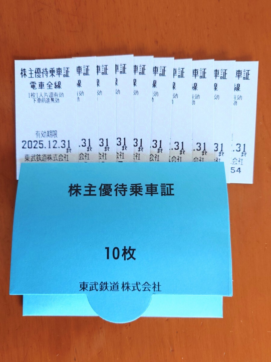 ★最新版★　新品?未使用　★　東武鉄道　株主優(yōu)待乗車証 ?。保懊丁　铩∷土蠠o料　★